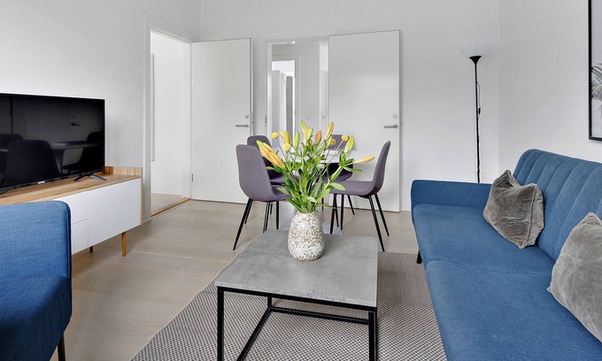 Roskilde Apartment | Sanders Fjord 3 - Rokilde City Center 1-Bdr. Apt.