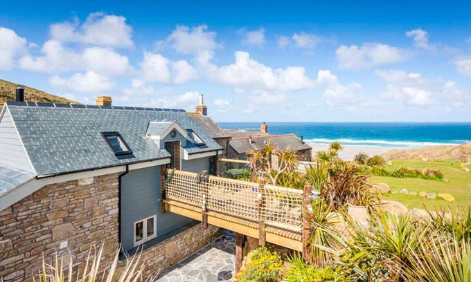 Sennen Cove Cottage | Sandpipers, Beach Cottage, Great Sea Views, Patio