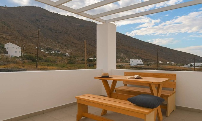 Imerovigli House | Santorini's Old Mill Serene Getaway by Pori Beach