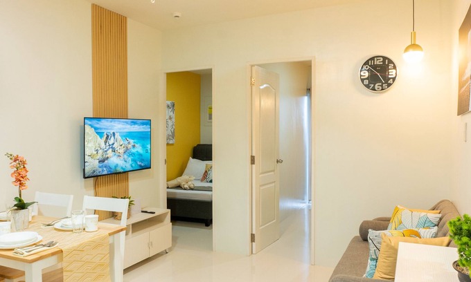 Puerto Princesa City Centre Apartment | Sapphire 2 Bedroom Apartment with a Private Pool and Gym