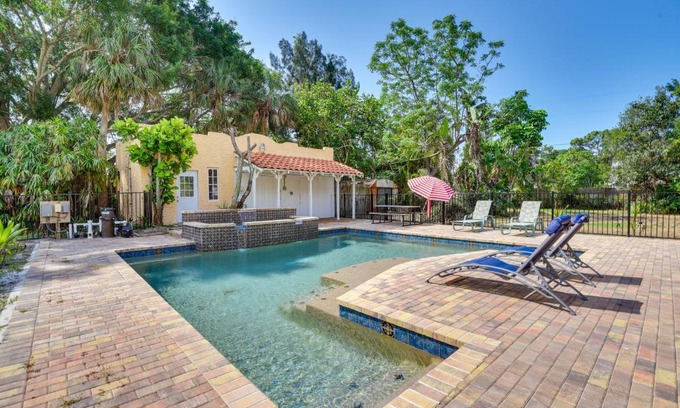 Whitfield House | Sarasota Vacation Rental with Private Pool and Lanai!