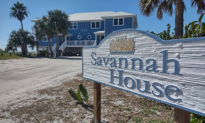 Palm Island Condo | Savannah House "B" 2 Bedroom 2 1/2 Bath on the Beach!