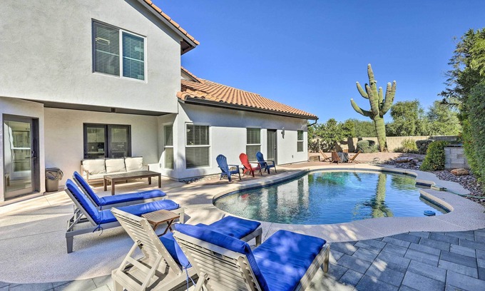 Central Scottsdale House | Scottsdale Oasis w/Pool & Putting Green!