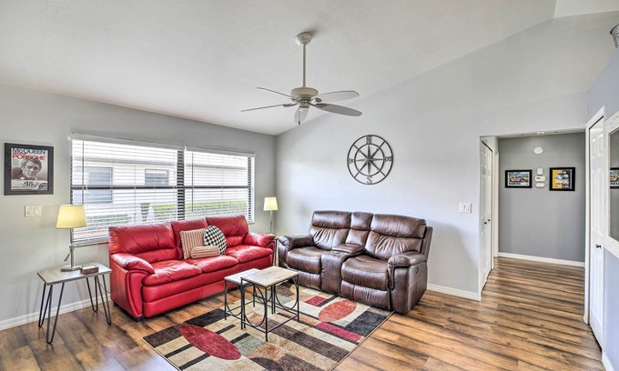 Highland Villa | Screened Patio & Grill at Sebring Resort Community