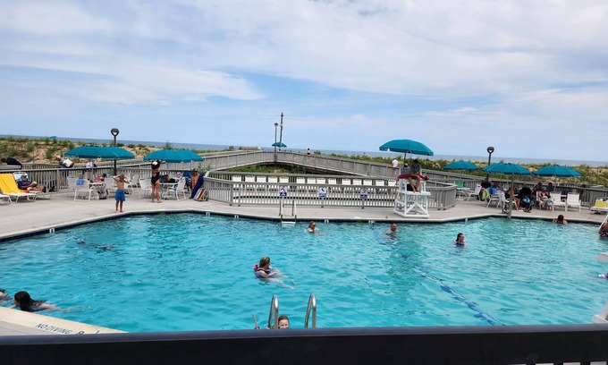 Bethany Beach Condo | Sea Colony garden condo steps to pool & ocean and only a short walk to town.