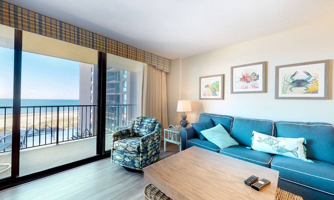 Bethany Beach Condo | Sea Colony Ocean 5th floor condo w/tennis court, pool, and elevator