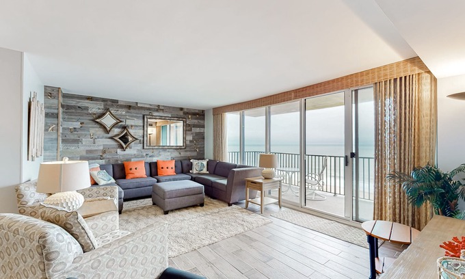 Bethany Beach Condo | Sea Colony Ocean 14th floor condo with elevator, WiFi, and basketball court