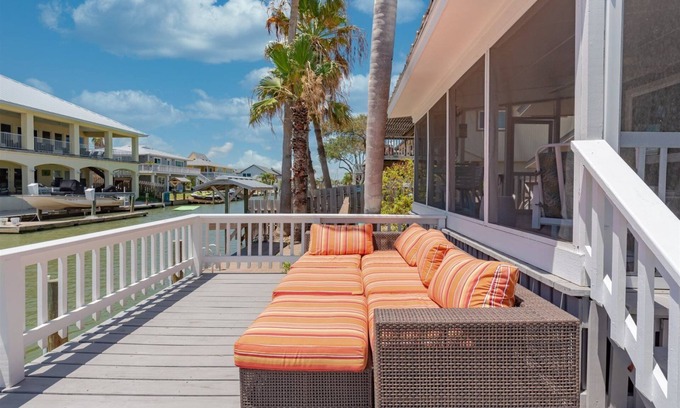 Key Allegro House | Sea Esta | Pet Friendly, Waterfront, Deck Patio!