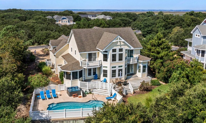 Corolla House | Sea-Esta: Private Pool | Hot Tub | Foosball Table