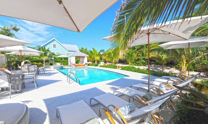 West Bay House | Sea Orchard Retreat: Gated Micro-Resort Near Seven Mile Beach w/Private Pool & H