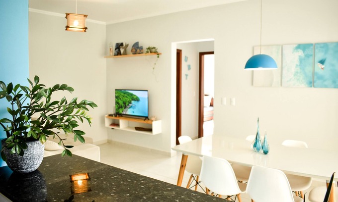 Itagua Apartment | SEA VIEW APARTMENT, GOURMET BALCONY! 75MB WI-FI BEST LOCATION