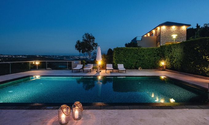 Tersanas Villa | Sea view, Luxury villa+priavte pool - SeaCrete Villa