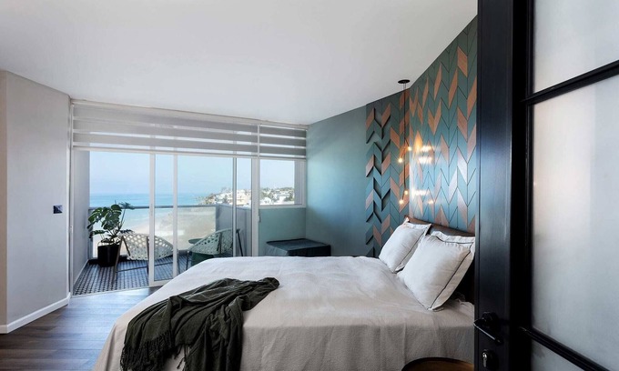 Herzliya Pituach Apartment | Sea View Stylish 1BR with Balcony