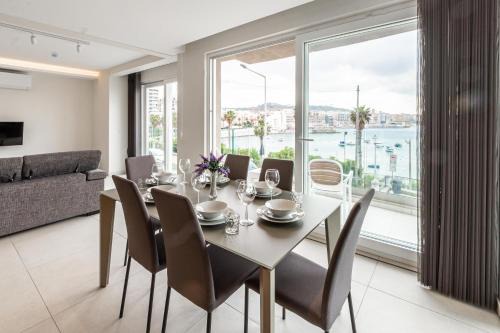 Bugibba Apartment | Seafront Luxury Apartment