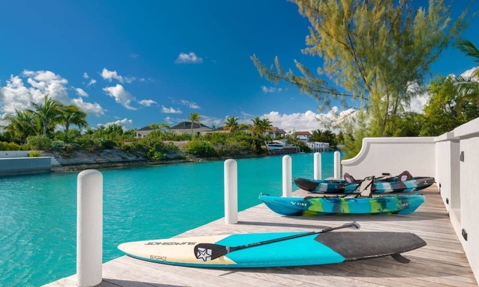 Leeward Settlement Villa | Seagrace Villa is 5BDRM Waterfront
