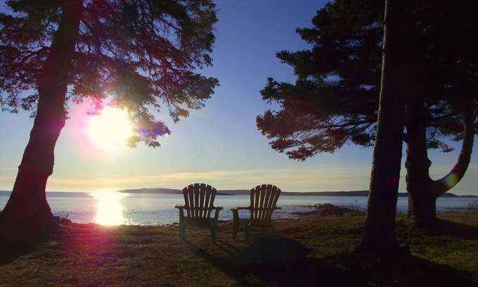 Jonesport House | Searenity Cottage Maine Oceanfront Secluded Waterfront Beach House Getaway