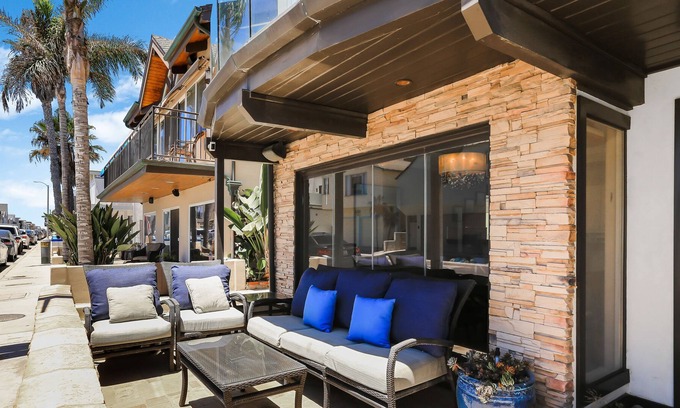 West Newport House | Seas the Day | Nautical Retreat, steps from the Pacific Shore