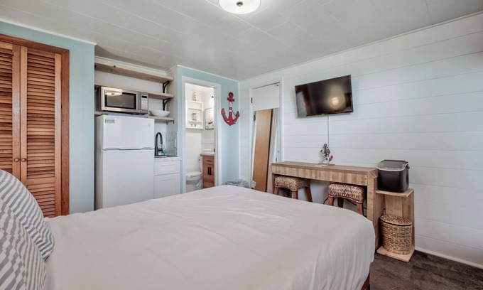 Ocean Bay Park Hotel | Seashore Condo Hotel #16, Cozy Fire Island Escape, Near Ferry - With Bay Views and Steps from the Beach.