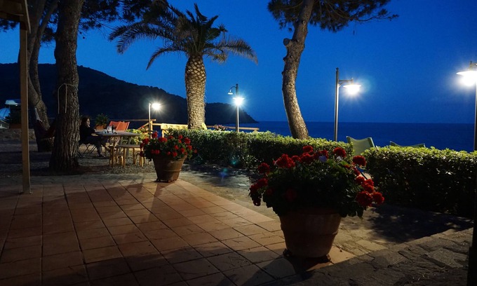 Porto Azzurro Apartment | Seaside apartment 50 meters from the beach with private pine forest