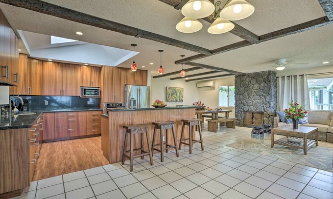 Hauula House | Seaside Oasis-Near Beach w/AC, BBQ & more!