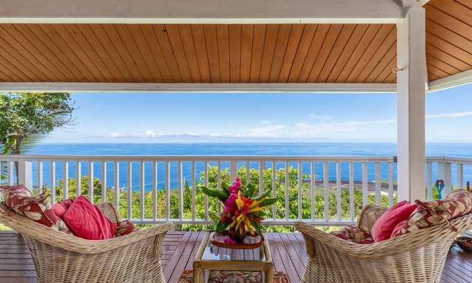 Kona Paradise House | SEASON DISCOUNT! STUNNING Ocean Views Great RATES!