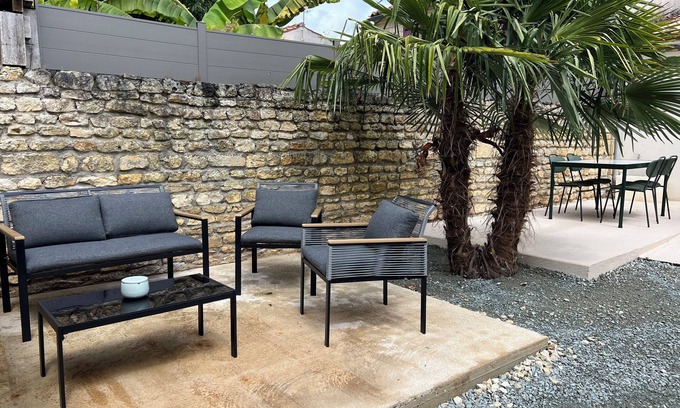 Trizay House | Seasonal rental house 4/7 persons Charente maritime