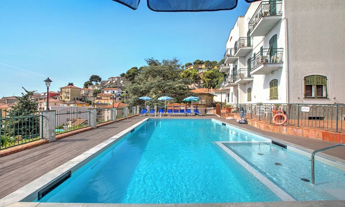 Marina di Andora Apartment | Seaview Pool Retreat - B28, Andora, Italy