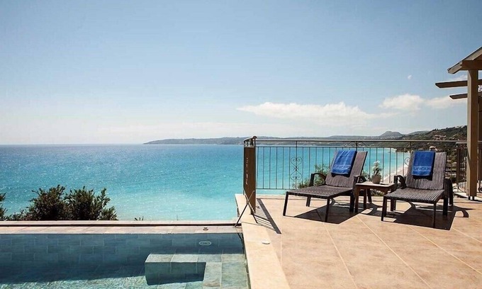 Mousata Cottage | Secluded 2-Bedroom with Pool, Stunning Sea Views