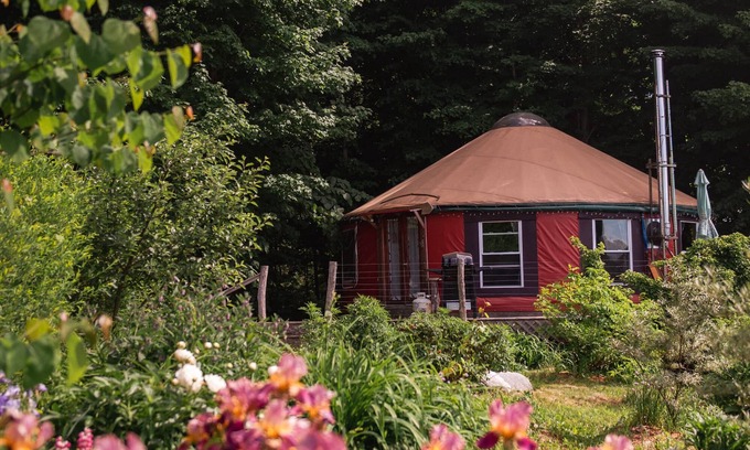 Trumansburg Cabin | Secluded, Clean Yurt, Retreat on a Forest Farm