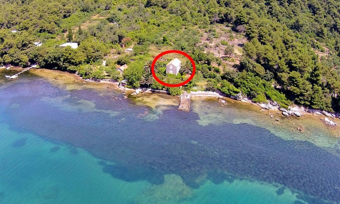 Kobas House | Secluded fisherman's cottage Ston - Supavao, Pelješac (K-9485)