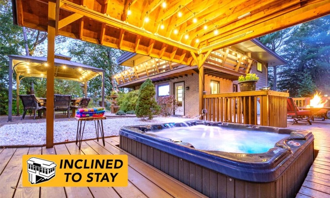 Etna House | Secluded Hilltop Hideaway~Hot Tub~Two Living Rooms