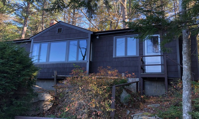Denmark Cottage | Secluded lakefront cottage with private beach LAKES REGION, DENMARK MAINE