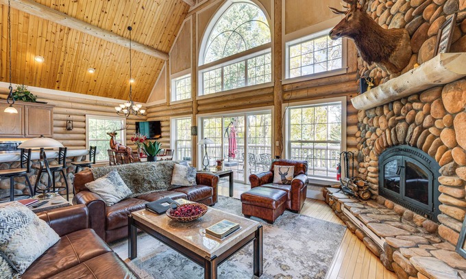 Red Feather Lakes Cabin | Secluded Log Cabin w/Game Room & Forest Views