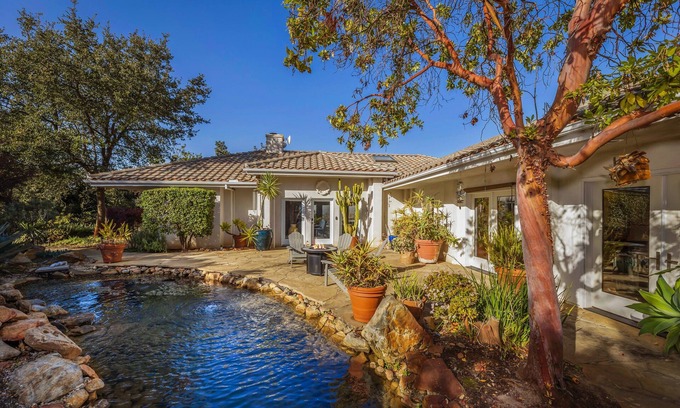 Valley Center House | Secluded Resort Expansive View Home. Salt Water Pool & Spa. Sleeps 10.