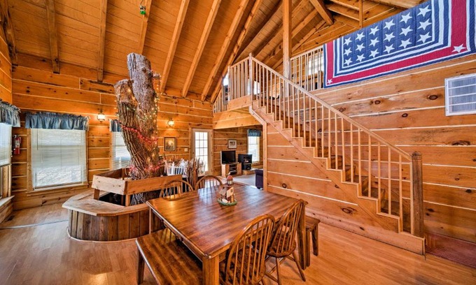 Bellevue House | Secluded Spragueville Cabin by ATV Trails and River!