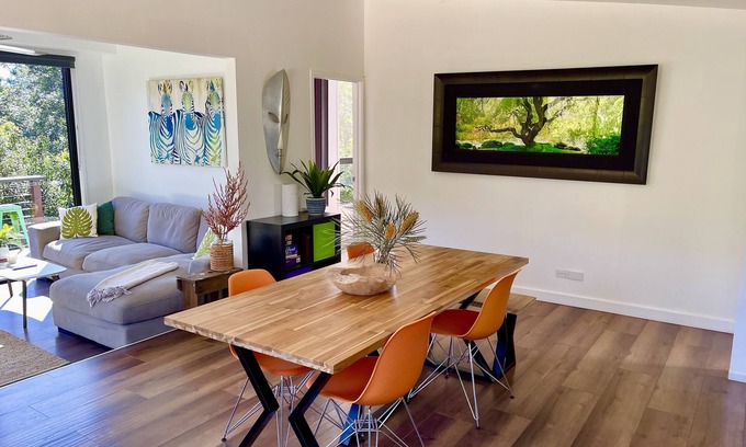 Smiths Creek House | Secluded Treetop Cabin - Uki/Mt Warning
