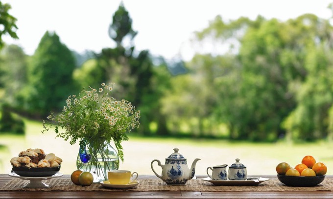 North Tamborine Cabin | Secret Garden Couples Retreat in a romantic wedding estate