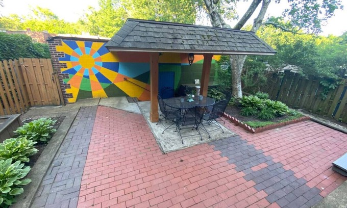 Wilkinsburg Apartment | Secret Garden by Frick Park with Garage Parking