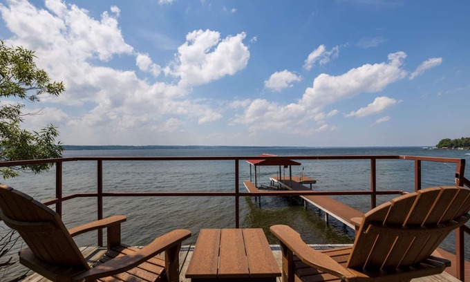 Teall Beach Cottage | Seneca Lake Effect: "Experience luxurious lake life"