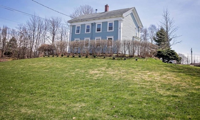 Amherst House | Serena & Peaceful Heritage House in Historic Amherst, Nova Scotia with big yard.