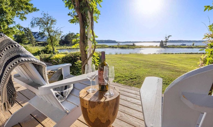 Hillsmere House | Serene Sunsets at Historic Waterfront Home