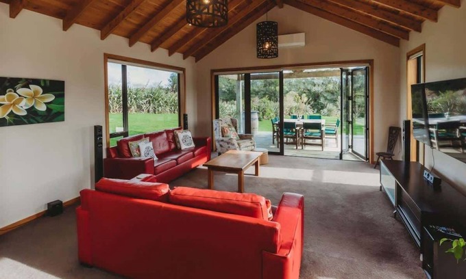 Egmont Village House | Serenity Lodge Getaway - with river views