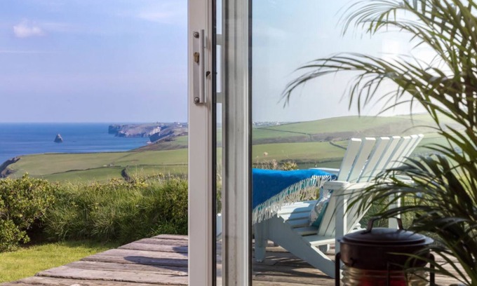 Saint Kew House | Serenity; Stunning Ocean View & Private Hot Tub