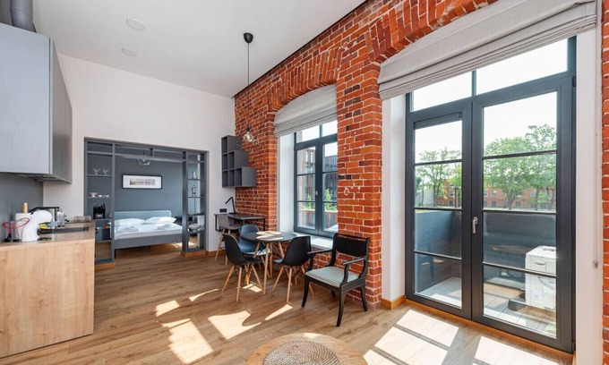 Kaunas Apartment | Shanti barracks apartment 3 by Polo Apartments