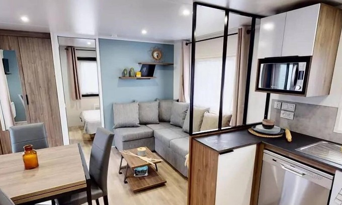 Nevez House | Siblu – Kerlann Estate * - Mobile home Well Being 3 ch Signature without air conditioning 8 people
