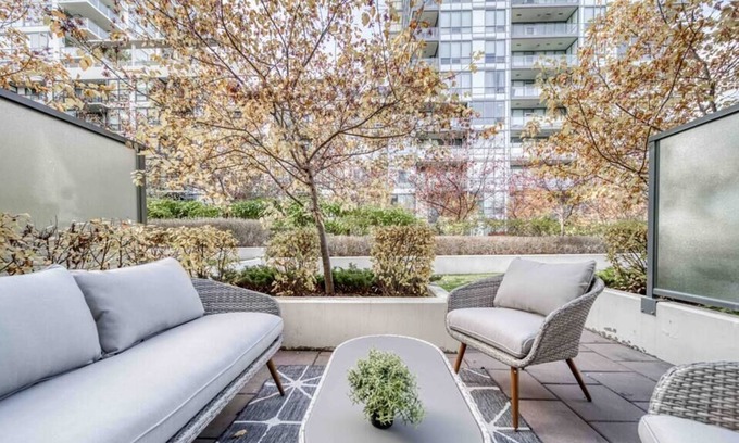 Bow Riverfront Condo | Side-by-Side 2BR Walkout Condo in Eau Claire with UG Parking