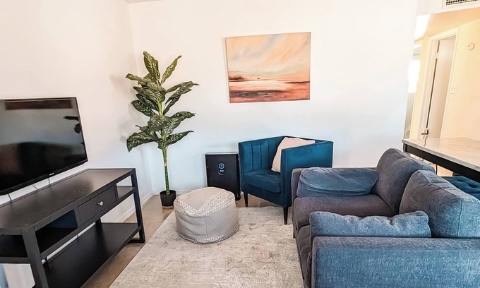 Fiesta Park Village Condo | Simple Mesa 2nd Floor 2 Bedroom Unit