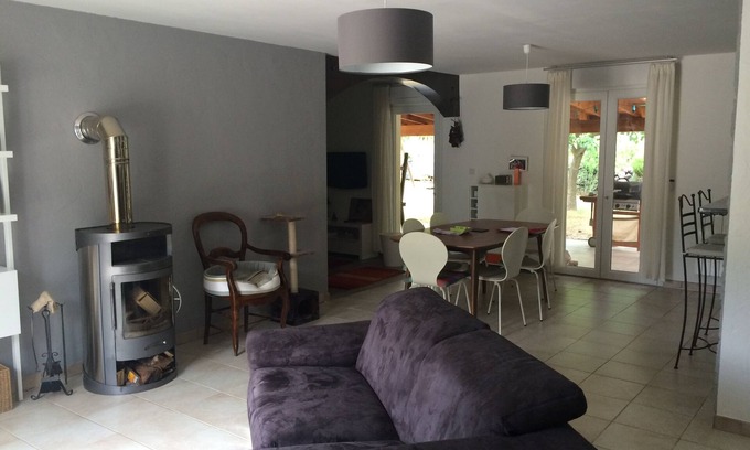 Saint-Martin-le-Superieur House | Single storey house, 3 bedrooms, quiet in Ardèche