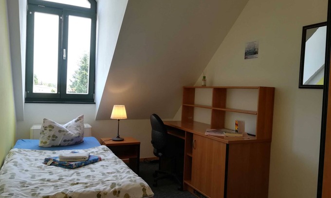 Eggesin Bed & Breakfast | Single room (room 22) - Gästehaus EJS e. V. Eggesin