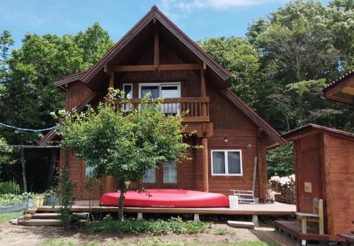Hashikami Hostel | Siodomi Marinki share wood house separate rooms